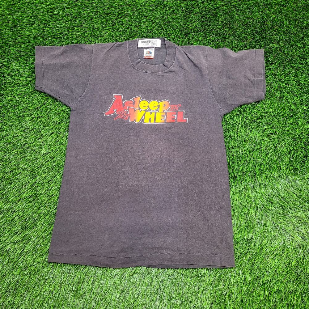 Vintage 80s Alseep At The Wheel Band T-Shirt S/M 18.5x27 Faded USA